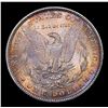Image 3 : 1885-p Rainbow Toned Morgan Dollar $1 Grades Choice+ Unc