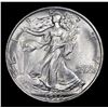 Image 2 : 1936-p Walking Liberty Half Dollar 50c Grades Choice Unc