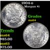 Image 1 : 1904-o Morgan Dollar $1 Grades Choice Unc
