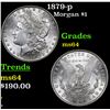 Image 1 : 1879-p Morgan Dollar $1 Grades Choice Unc