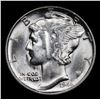 Image 2 : 1944-p Mercury Dime 10c Grades Choice Unc