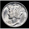 Image 2 : 1936-p Mercury Dime 10c Grades GEM+ Unc