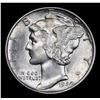 Image 2 : 1940-p Mercury Dime 10c Grades Choice Unc