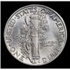 Image 3 : 1940-p Mercury Dime 10c Grades Choice Unc