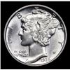 Image 2 : 1936-p Mercury Dime 10c Grades Choice Unc