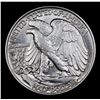 Image 3 : 1946-p Walking Liberty Half Dollar 50c Grades Select Unc