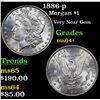Image 1 : 1886-p Morgan Dollar $1 Grades Choice+ Unc