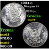 Image 1 : 1904-o Morgan Dollar $1 Grades Select Unc