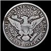 Image 3 : 1909-p Barber Half Dollars 50c Grades f+