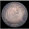 Image 2 : 1875-s Seated Half Dollar 50c Grades vg, very good