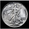 Image 2 : 1943-p Walking Liberty Half Dollar 50c Grades GEM+ Unc