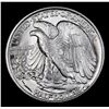 Image 3 : 1943-p Walking Liberty Half Dollar 50c Grades Choice+ Unc