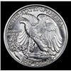 Image 3 : 1942-p Walking Liberty Half Dollar 50c Grades Choice+ Unc