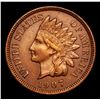Image 2 : 1907 Indian Cent 1c Grades Choice AU/BU Slider