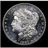 Image 2 : 1881-s Morgan Dollar $1 Grades Unc Details DMPL