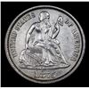 Image 2 : 1875-p Seated Liberty Dime 10c Grades Select Unc