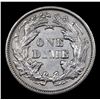 Image 3 : 1875-p Seated Liberty Dime 10c Grades Select Unc