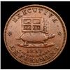 Image 2 : 1837 Executive Experiment Hard Times Token 1c Grades vf++