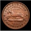 Image 3 : 1837 Executive Experiment Hard Times Token 1c Grades vf++