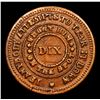 Image 3 : 1863 Shoot Him on the Spot Dix Civil War Token 1c Grades AU Details