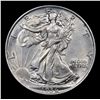Image 2 : 1936-p Walking Liberty Half Dollar 50c Grades Choice AU/BU Slider