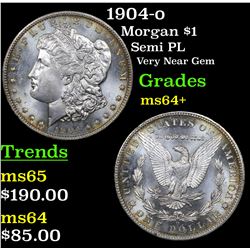 1904-o Morgan Dollar $1 Grades Choice+ Unc