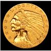 Image 2 : 1913-p Gold Indian Quarter Eagle $2 1/2 Grades Choice AU/BU Slider