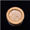 Image 2 : Mixed small cents 1c orig shotgun roll, 1913-d Wheat Cent, 1889 Indian Cent other end, McDonalds Wra