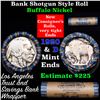 Image 1 : Buffalo Nickel Shotgun Roll in Old Bank Style 'Los Angeles Trust And Savins Bank'  Wrapper 1920 & d 