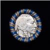 Image 2 : Buffalo Nickel Shotgun Roll in Old Bank Style 'Los Angeles Trust And Savins Bank'  Wrapper 1913 & d 