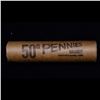 Image 4 : Uncirculated Shotgun Lincoln 1c roll, 1954-d 50 pcs Brandt Wrapper  Grades