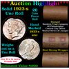 Image 1 : ***Auction Highlight*** 1923-s Uncirculated Peace Dollar Shotgun Roll (fc)