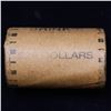 Image 4 : ***Auction Highlight*** AU/BU Slider Brinks Shotgun Morgan $1 Roll 1898 & P Ends Virtually UNC (fc)