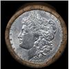 Image 2 : ***Auction Highlight*** AU/BU Slider Brinks Shotgun Morgan $1 Roll 1900 & P Ends Virtually UNC (fc)