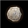 Image 3 : ***Auction Highlight*** Full solid Key date 1896-s Morgan silver dollar roll, 20 coin (fc)