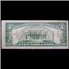 Image 3 : Series 1934A $5 Federal Reserve Note WWII Emergency Currency Hawaii Grades vf+