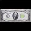 Image 2 : ***Auction Highlight*** 1928C $10 Gren Seal Federeal Reserve Note *Key Date* (Chicago, IL) FR-2003G 
