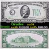 Image 1 : 1934a $10 Green Seal Federal Reserve Note Chicago, IL Grades Choice AU/BU Slider