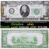 Image 1 : 1928B $20 Federal Reserve Note Redeemable In Gold (Chicago, IL) Grades xf+