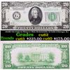 Image 1 : 1928B $20 Federal Reserve Note Redeemable In Gold (Chicago, IL) Grades Select CU