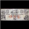 Image 2 : 1858 $1 The Bank of Macomb County MI BN-6 Confederate currency Grades AU, Almost Unc