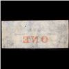 Image 3 : 1858 $1 The Bank of Macomb County MI BN-6 Confederate currency Grades AU, Almost Unc