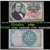 Image 1 : 1874 25c Fractional Currency, 5th Issue, Long Key Fr-1308 Grades xf