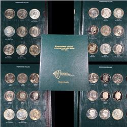 ***Auction Highlight*** Complete Eisenhower Book 1971-1978 36 coins (fc)