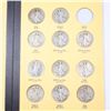 Image 3 : Near Complete Walking Liberty Half Dollar Book 1916-1937 32 coins
