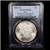 Image 2 : ***Auction Highlight*** PCGS 1883-cc GSA McClaren Collection Morgan Dollar $1 Graded ms64 By PCGS (f