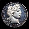 Image 2 : Proof ***Auction Highlight*** 1899 Barber Quarter 25c Graded GEM Proof Cameo By USCG (fc)