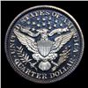 Image 3 : Proof ***Auction Highlight*** 1899 Barber Quarter 25c Graded GEM Proof Cameo By USCG (fc)