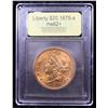 Image 4 : ***Auction Highlight*** 1875-s Gold Liberty Double Eagle $20 Graded Select Unc By USCG (fc)