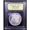 Image 4 : ***Auction Highlight*** 1881-s Morgan Dollar $1 Graded GEM Unc DMPL By USCG (fc)